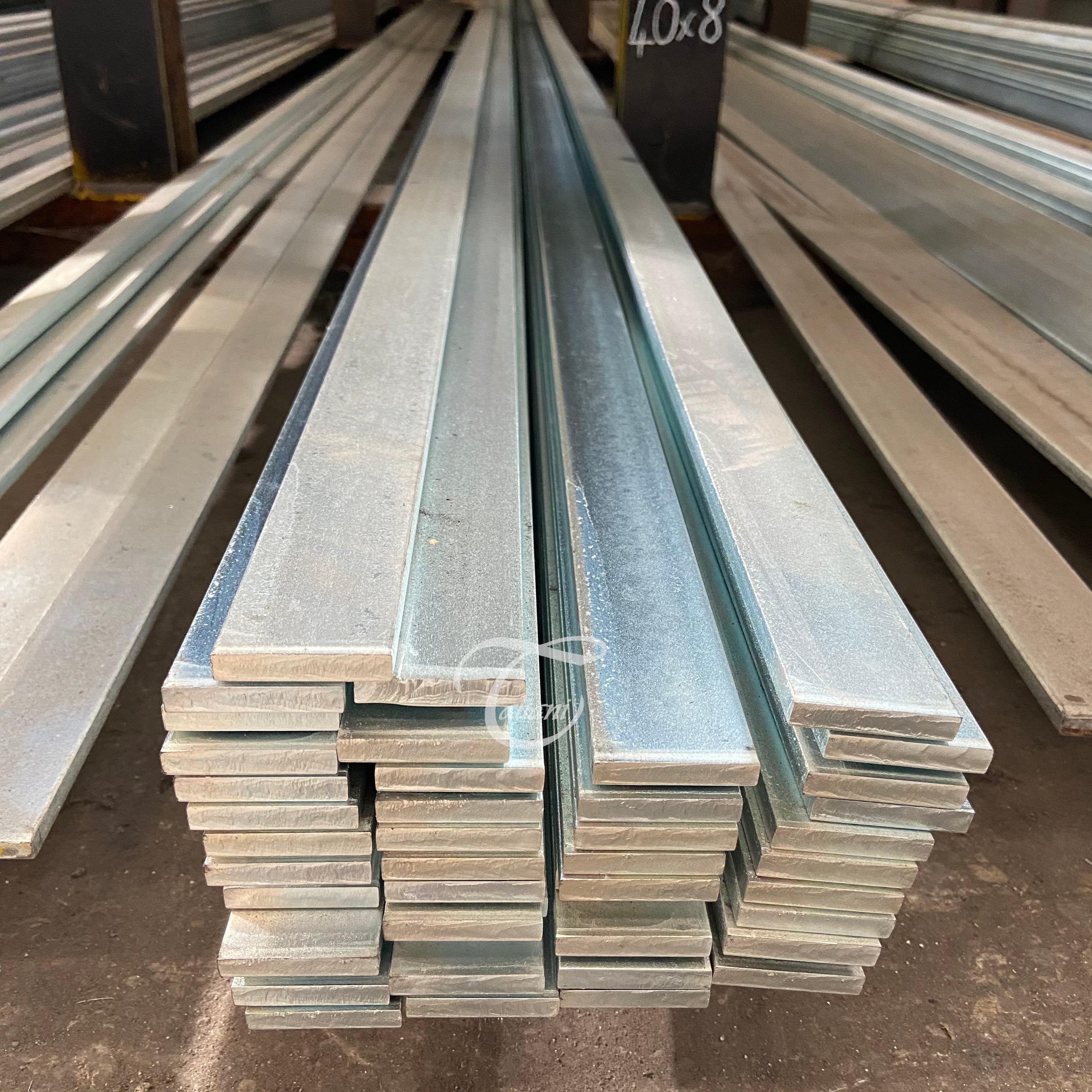 da 100 a 3000 mm Barre di ferro/acciaio piatto 50 x 5 mm da 100 a 3000 mm Barre di ferro/acciaio piatto 50 x 5 mm