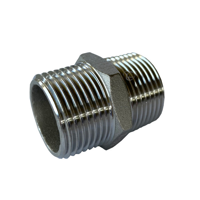 Raccordi Filettati In Acciaio Inox – Manicotto A Vite AG – Varie Misure 1/8" - 4" - Foto 1